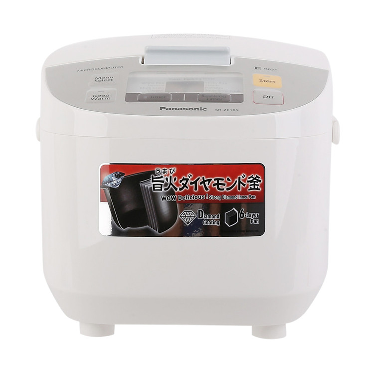 Nồi Cơm Điện Tử Panasonic PANC-SR-ZE185WRAM (1.8 Lít) - Hàng chính hãng