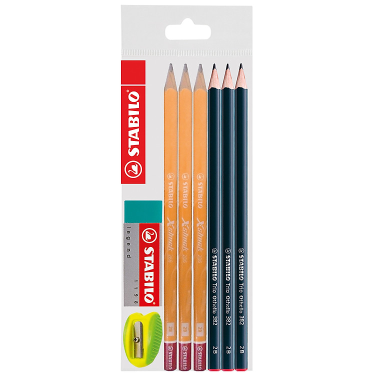Combo Stabilo PC286-C6A (PC382 x 3 + PC286 x 3 + ER198 + PS4521)