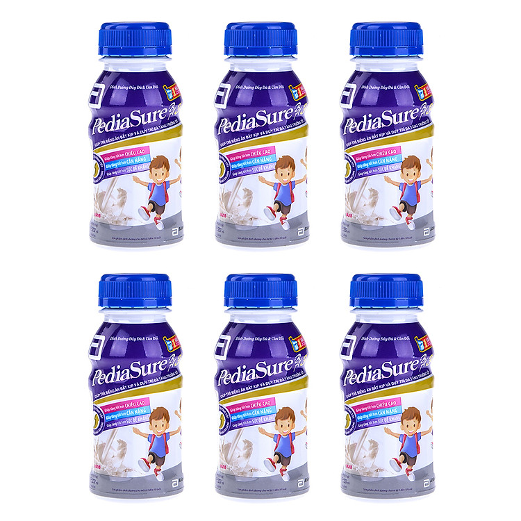 Combo 6 Chai Sữa Nước Abbott Pediasure BA 3+ (237ml)