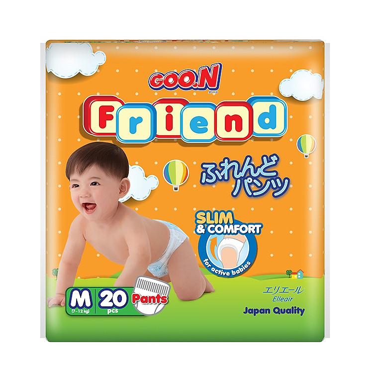 Tã Quần Goo.n Friend M20 (20 Miếng)