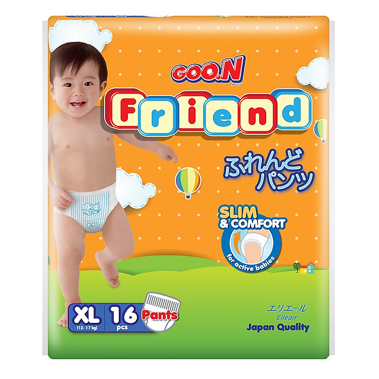 Tã Quần Goo.n Friend XL16 (16 Miếng)