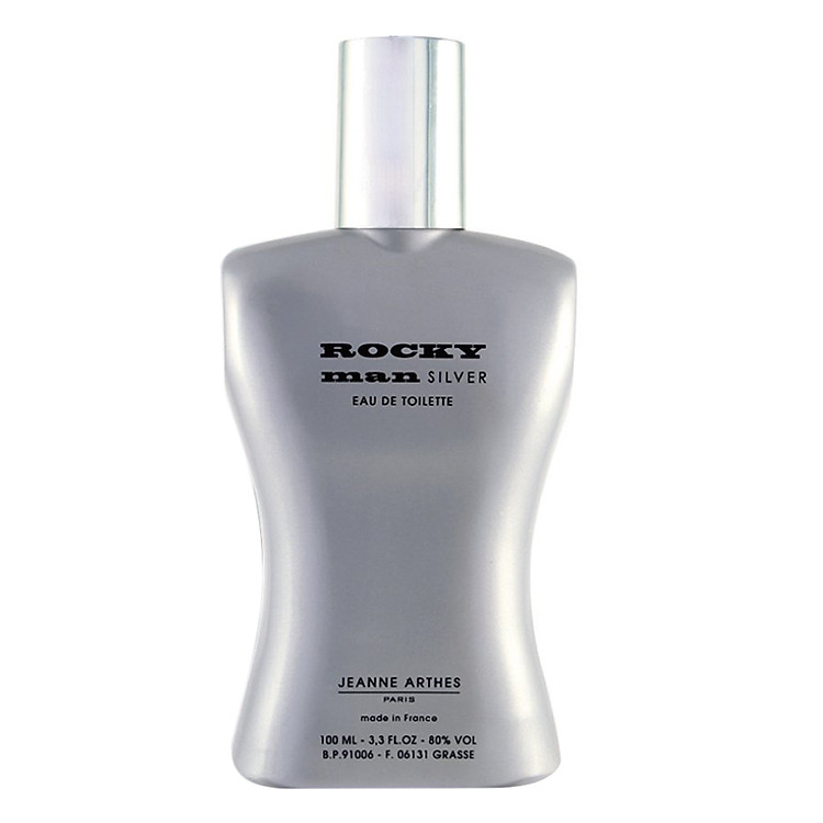 Nước Hoa Nam Jeanne Arthes Rocky Man Silver Eau De Toilette 100ml - PFA01241