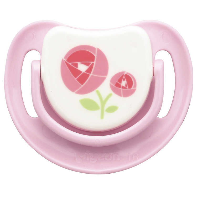 Ngậm Nướu Silicone Bước 1 Pigeon - Hoa Hồng - GCPG030234