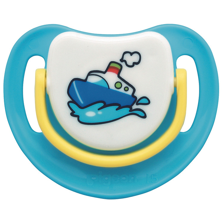 Ty Ngậm Silicone Bước 3 Pigeon - Chiếc Tàu