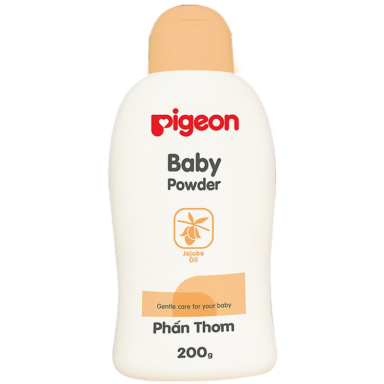 Phấn Thơm Em Bé Pigeon Hạt Jojoba FCPG040314 - Nắp Màu (200g)