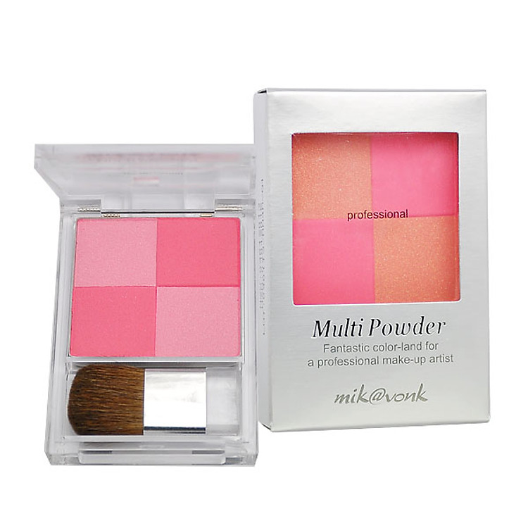 Phấn Má Hồng 4 Ô Mik@vonk Multi Powder Mira E150