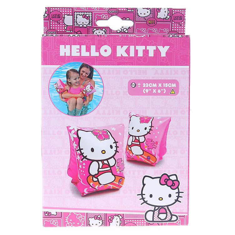 Phao Tay In Hình Hello Kitty
