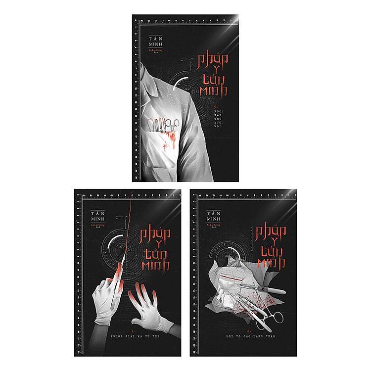 Sách Pháp Y Tần Minh (Trọn Bộ 3 Cuốn)