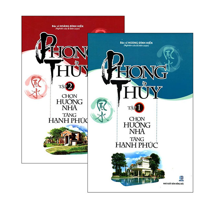 Sách Phong Thủy Chọn Hướng Nhà Tăng Hạnh Phúc (Trọn Bộ 2 Tập)