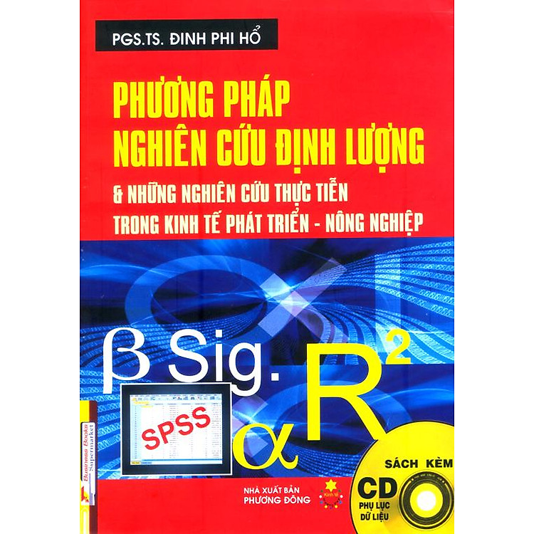 Sách Phương Pháp Nghiên Cứu Định Lượng (Kèm CD Phụ Lục Dữ Liệu)
