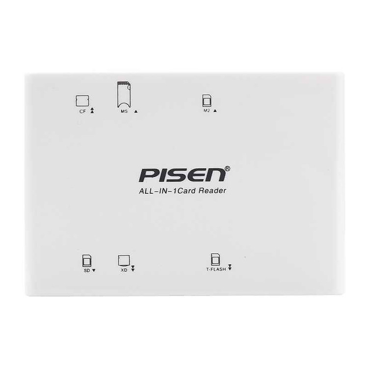 Đầu Đọc Thẻ Nhớ Pisen All-In-One II - Hàng Chính Hãng