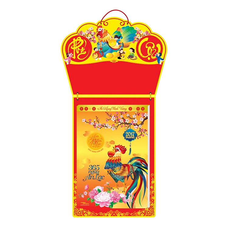 Lịch Block Phương Nam Siêu Đại 2017 - 365 Ngày An Lạc - PN04 (20.5 x 29.5cm)