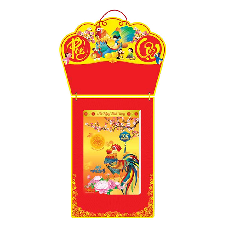 Lịch Block Phương Nam Đại Đặc Biệt 2017 - 365 Ngày Như Ý - PN05 (16 x 24cm)