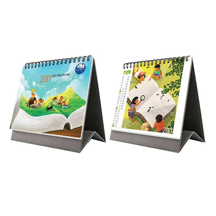 Lịch Để Bàn Chữ A Phương Nam 2017 - Chắp Cánh Ước Mơ - PN14