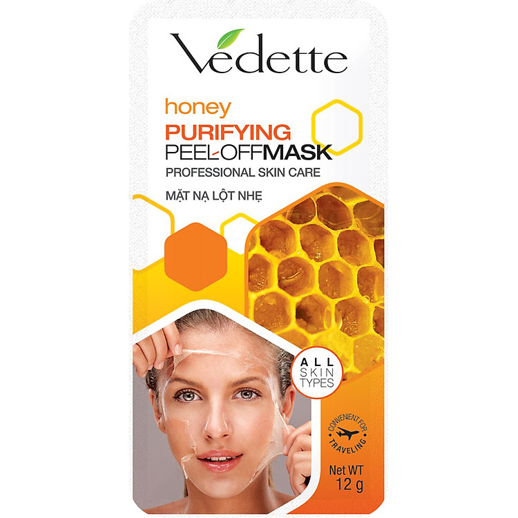 Mặt Nạ Lột Nhẹ Dưỡng Da Vedette Mật Ong 12ml