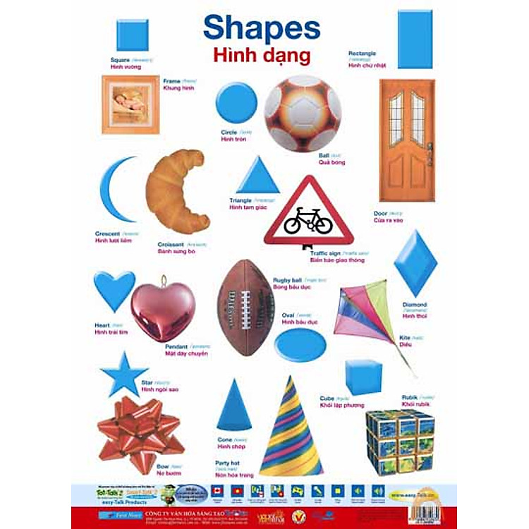 Sách Poster Lớn - Hình Dạng