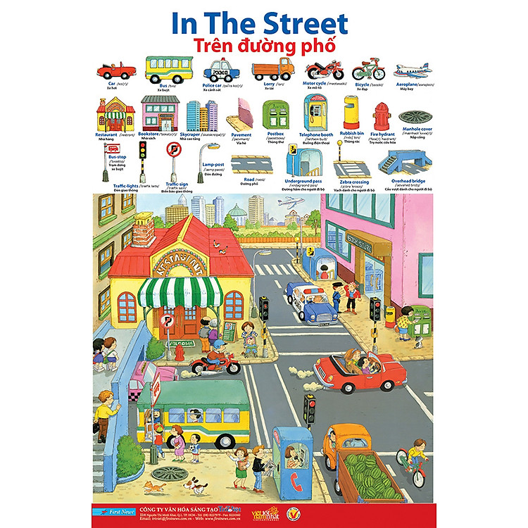 Sách Poster Lớn - Trên Đường Phố (2014)