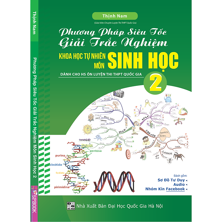 Sách Phương Pháp Siêu Tốc Giải Trắc Nghiệm KHTN Môn Sinh Học 2