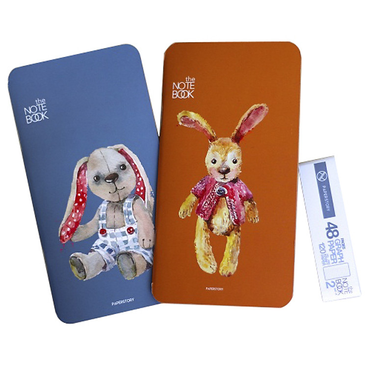 Bộ Đôi Sổ Tay Chó Đầu Xù - Bunny