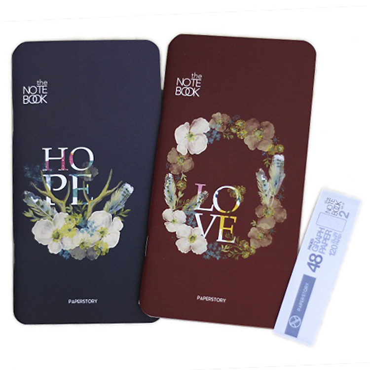 Bộ Đôi Sổ Tay Chó Đầu Xù - Love and Hope