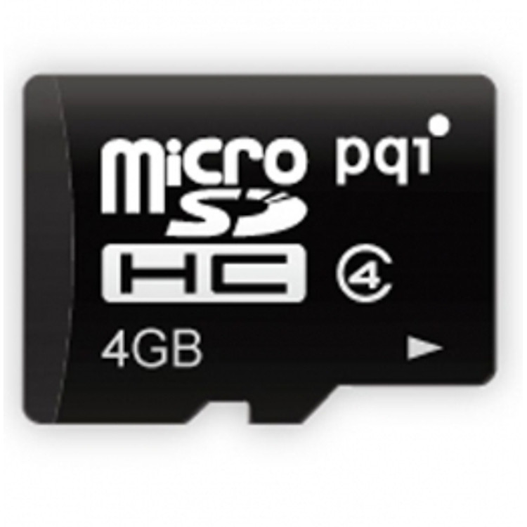 Thẻ Nhớ Micro SD PQI 4GB Class 4 - Hàng Chính Hãng