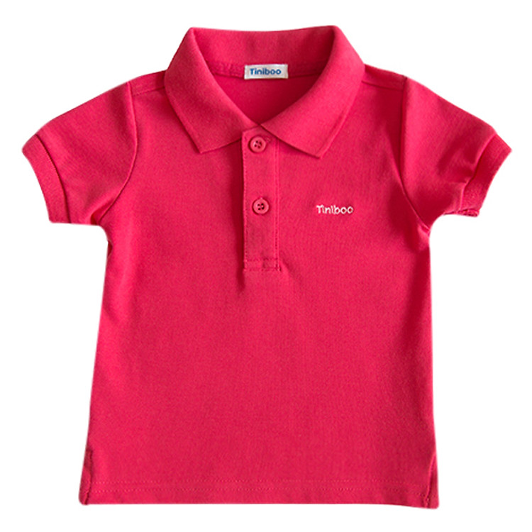 Áo Polo Bé Trai Tiniboo - Đỏ
