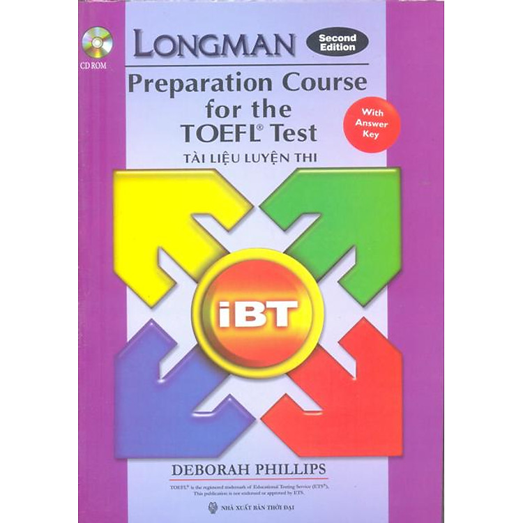 Sách Longman Preparation Course For The TOEFL Test (Kèm CD)