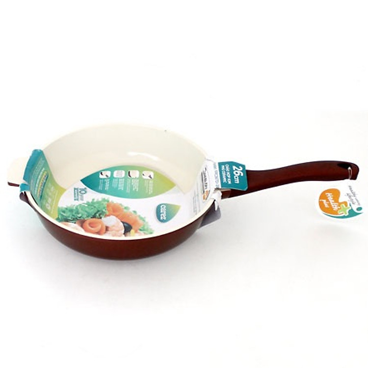 Chảo Đúc Lòng Sâu Cao Cấp Phủ Gốm Hiệu Carez FPC367DI-26