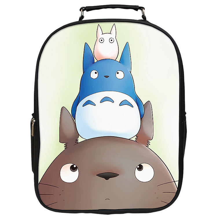 Balo Thời Trang Phuc's Shop PSK1LMATO2-ĐE In Hình Totoro (40 x 30 x 14 cm)