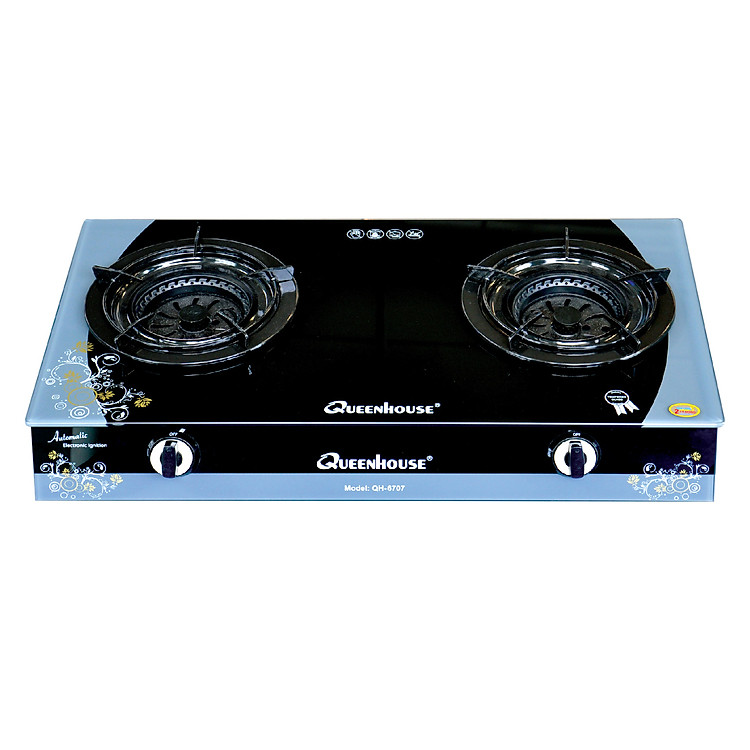 Bếp Gas Dương Mặt Kính QUEENHOUSE QH- 6707