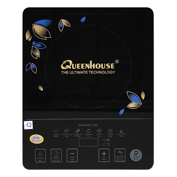 Bếp Hồng Ngoại QUEENHOUSE QH- 1168 - Hàng chính hãng