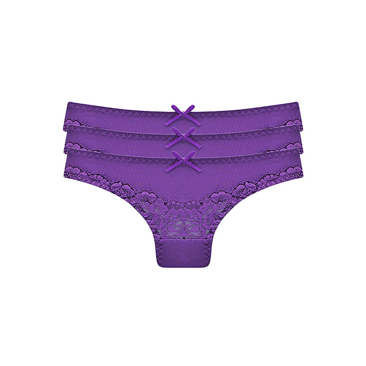 Combo 3 Quần Lót Nữ Misaki QMBKW1504MR - Tím
