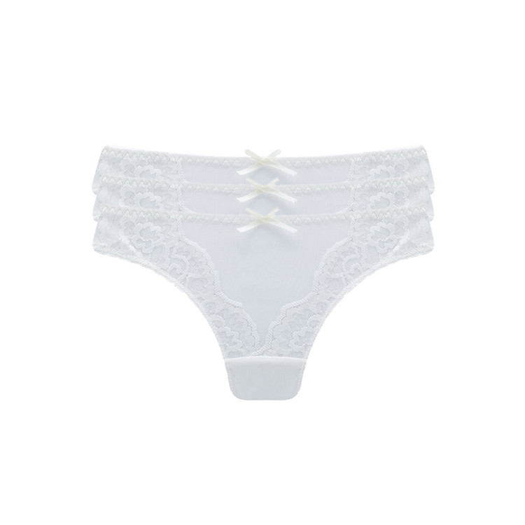 Combo 3 Quần Lót Nữ Misaki QMBKW1554MR - Trắng Kem