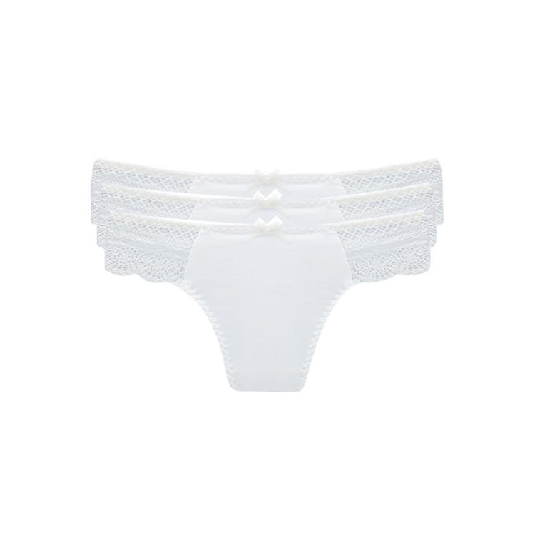 Combo 3 Quần Lót Nữ Misaki QMBKW1555MR - Trắng Kem