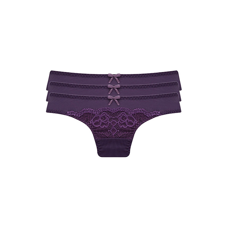 Combo 3 Quần Lót Nữ Misaki QMBKW1556LU - Tím