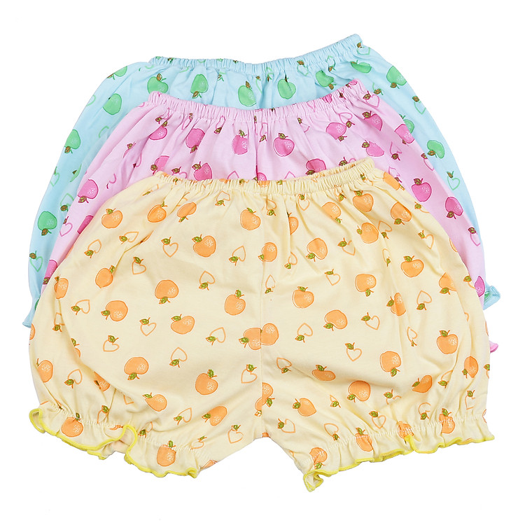 Combo 3 Quần Ngắn Cho Bé Gái MihaBaby QN15