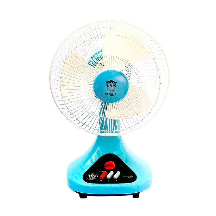 Quạt Sạc USS B2 QS-01 - Xanh Dương