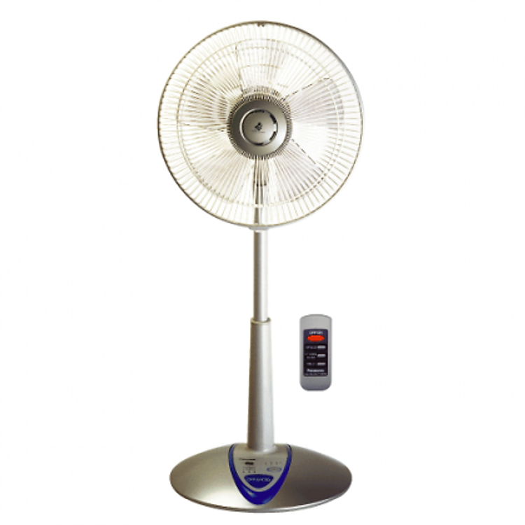 Quạt Lửng Có Remote Panasonic F307K - Bạc - Hàng Chính Hãng