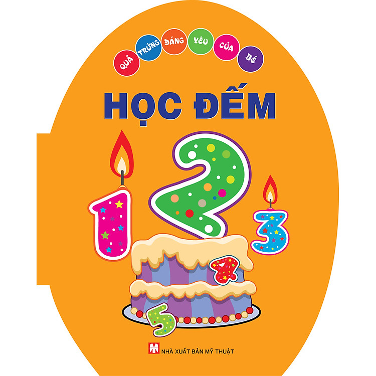 Sách Quả Trứng Đáng Yêu Của Bé - Học Đếm