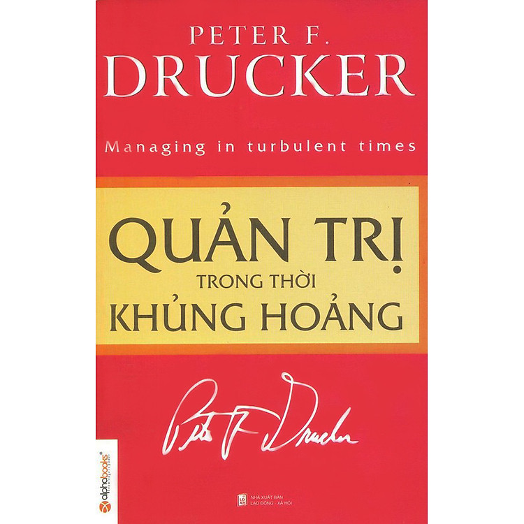 Sách Quản Trị Trong Thời Khủng Hoảng (Tái Bản)
