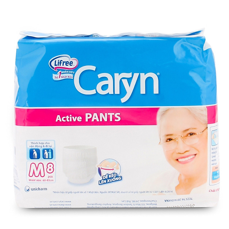 Tã Quần Người Lớn Caryn M8 Size M (8 Miếng)