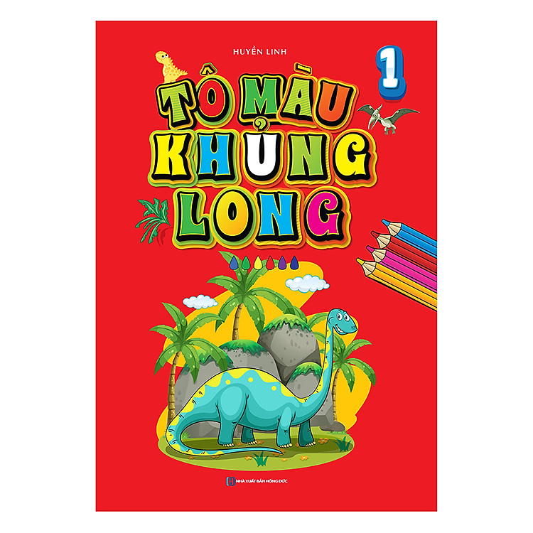 Sách Tô Màu Khủng Long 1