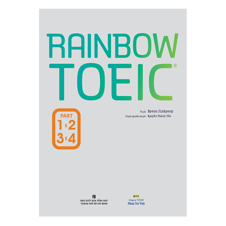 Mua tại Newshop :Rainbow TOEIC - Part 1,2,3,4 (Kèm CD)