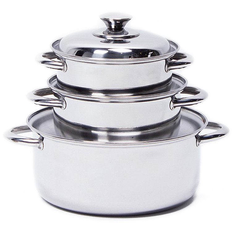 Bộ 3 Nồi 1 Đáy Rainy RN06TT