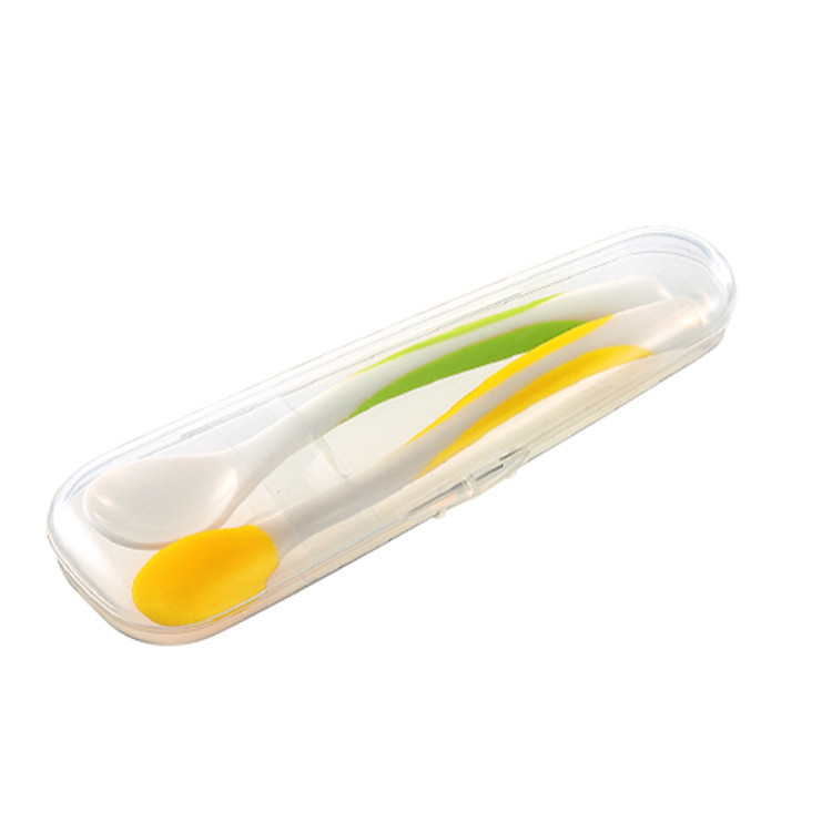 Bộ 2 Thìa Richell (Thìa Mềm Và Thìa Ăn Cháo) - RC46940