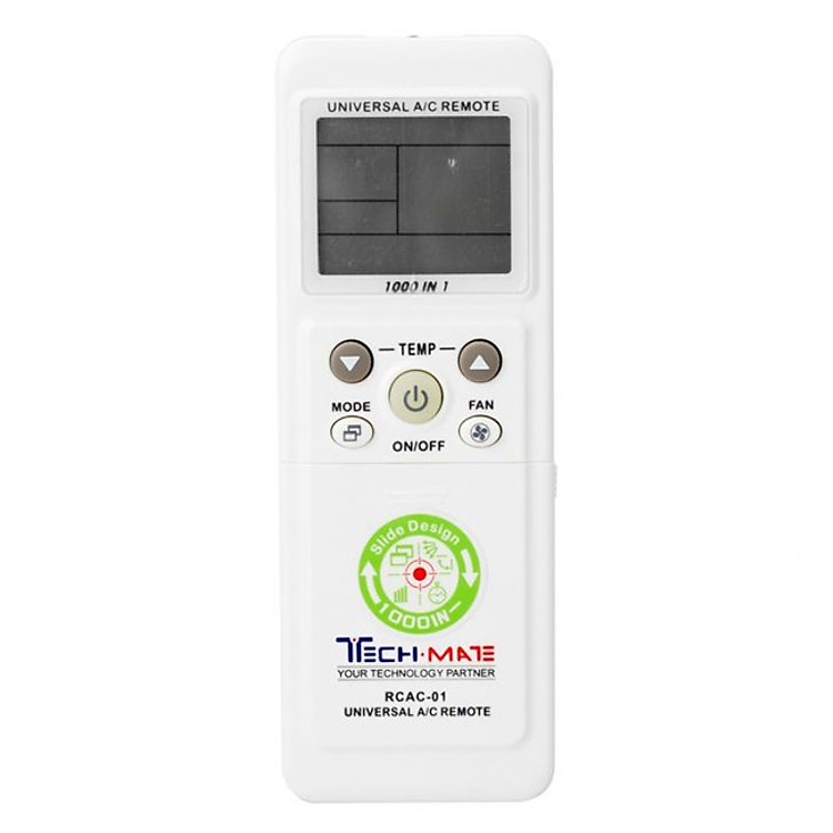 Điều Khiển Từ Xa Đa Năng Dành Cho Máy Điều Hòa Không Khí Techmate RCAC-01