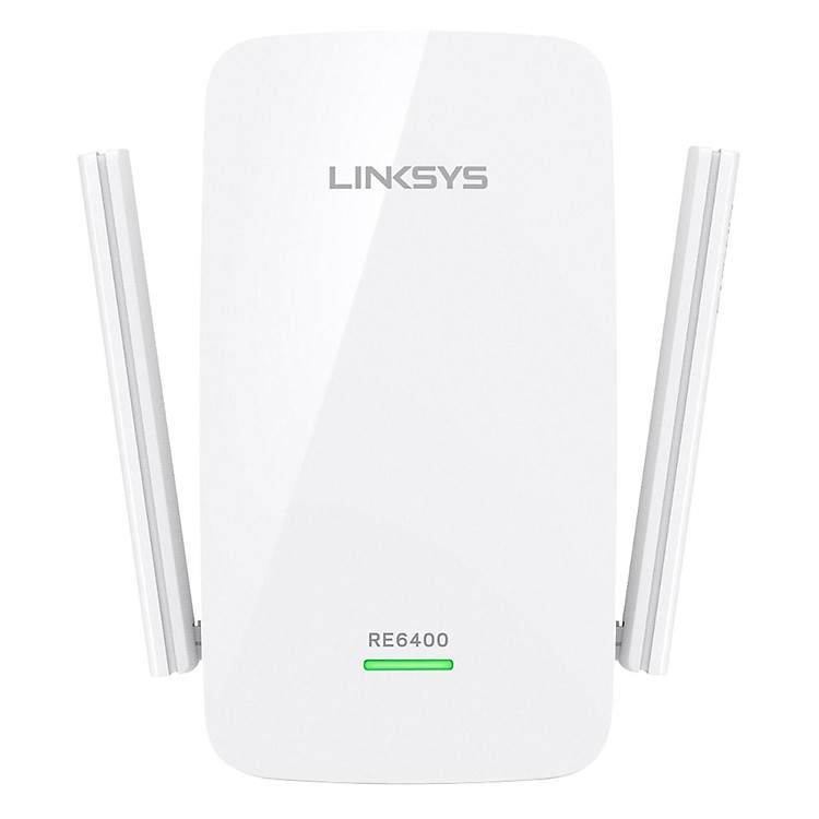 Bộ Kích Sóng Wifi Repeater Băng Tầng Kép AC1200 Linksys RE6400 - Hàng Chính Hãng