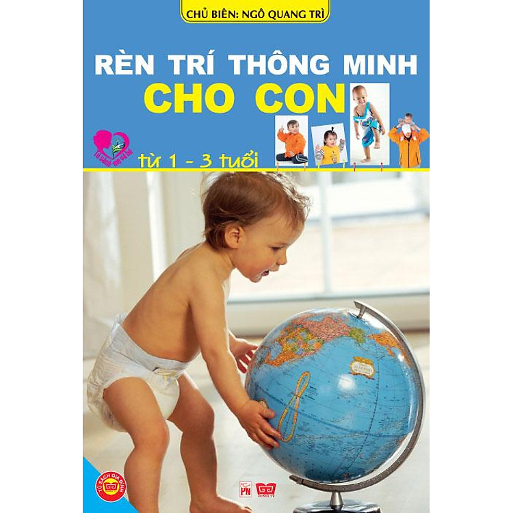 Sách Rèn Trí Thông Minh Cho Con Từ 1-3 Tuổi