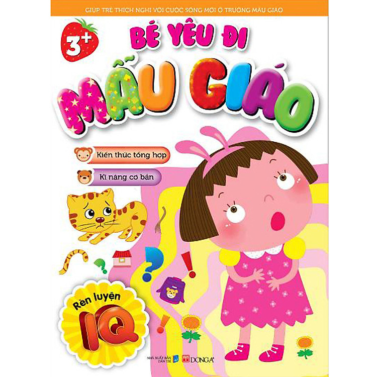 Sách Bé Yêu Đi Mẫu Giáo - Rèn Luyện IQ (B)
