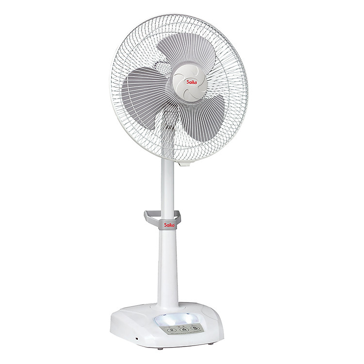 Quạt Sạc Saiko RF-930 (30W) - Trắng - Hàng chính hãng